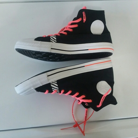 Mens Custom Off White Theme Converse Chuck Taylor - Picture 5 of 7